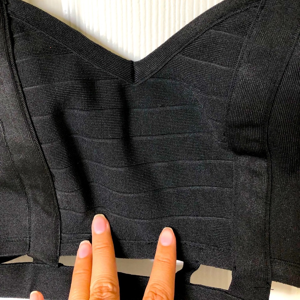 WOW Couture Size Small Black Bralette